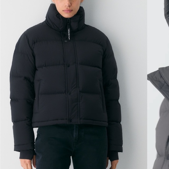 Aritzia SuperPuff Shorty — black - Picture 6 of 6